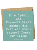 Mr. & Mrs. Panda Glückwunschkarte Spruch Erzieher-Dank mit Spruch in Meeresbrise