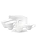 Villeroy & Boch 6er Set Teetassen mit Untertassen NewWave 220 ml in weiß