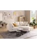 home24 home24 2-teiliges Couchtisch-Set aus Marmor im glamourösen Stil in Marmor Weiß