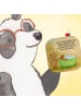 Mr. & Mrs. Panda Glas-Untersetzer Oma Baden Design mit Spruch in Weiß