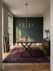 KADIMA DESIGN Esszimmertisch 120x60x76 cm Massivholz / Metall Esstisch