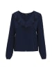 usha BLACK LABEL Women Blouse in navy