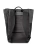 SALZEN Rucksack Vertiplorer Leather Charcoal Black in scharz