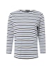 Franco Callegari Langarmshirt in weiß blau