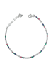 Adeliás Damen Armband aus 925 Silber mit Zirkonia 17 cm in silber
