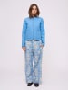 Noa Noa Hosen AnnieNN in Print Blue/White