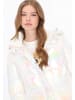 myMo Women Coat in offwhite rainbow