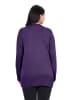 Ulla Popken Strickjacke in tiefes violett