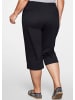 sheego Caprihose in schwarz