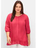 sheego Kurzarmbluse in sorbet pink