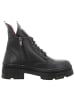 Mustang Schnürstiefelette in schwarz