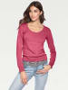 Heine Rundhalspullover in pink