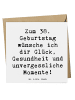 Mr. & Mrs. Panda Deluxe Karte Spruch 38. Geburtstag mit Spruch in Weiß