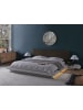 Beliani Doppelbett ZEN in Weiß/Beige - (W) 308 x (H) 86 x (L) 229 cm