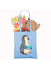 Mr. & Mrs. Panda Strandtasche Pinguin Buch ohne Spruch in Sky Blue