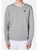 Polo Sylt Sweatshirt Basic in Grau / schwarz