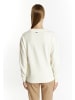 DreiMaster Damen Strickpullover in Wollweiss