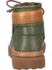 manitu Freizeit Stiefel, Freizeit Stiefeletten, Schnürstiefeletten in grün