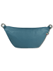 Florence Gürteltasche Leder blau ca. 37cm