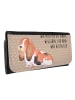 Mr. & Mrs. Panda Portemonnaie Damen Hund Basset Hound mit Spruch in Hundeglück