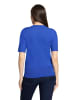 Betty Barclay Basic-Pullover kurzarm in Adria Blue