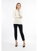 DreiMaster Klassik Strick Pullover Turtleneck in Hellbeige