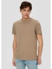 QS T-Shirt in 8235_sandfarben