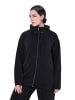 Ulla Popken Sweatjacke in schwarz