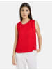 TAIFUN Bluse ohne Arm in Digital Red