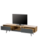 home24 TV-Lowboard Danica in Dunkelgrau