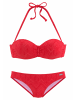 Buffalo Buffalo Bügel-Bandeau-Bikini in rot