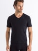 Hanro V-Shirt Natural Function in Schwarz