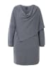 Ulla Popken Midikleid in mittel grau melange