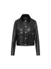 Bolongaro Trevor Lederjacke Caris Trucker in schwarz