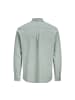 Jack & Jones Langarmhemd in Granite Green