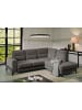 MF Design Cassada Recamiere Rechts in Mausgrau -  (L) 237 x (B) 277 x (H) 100 cm