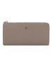 Lacoste Geldbörse 19 cm in taupe