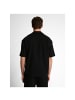 TOM TAILOR Denim Halbarmhemd in deep black