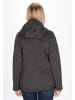 Schmuddelwedda Jacket in dark grey melange