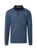 CASAMODA Polo-Shirt Langarm in Blau