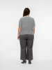 Vero Moda Hose in Dark Grey Melange