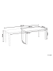 Beliani Ausziehbarer Tisch MADURA in Braun - (W) 100 x (H) 76 x (L) 180 cm