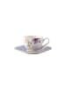 Villeroy & Boch Mokka-/Espressotasse mit Untertasse Mariefleur Gris Basic in 50 ml in bunt