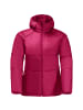 Jack Wolfskin W BERGLAND INS HOODY in Beere