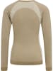 Hummel T-Shirt S/S Hmlspin Seamless T-Shirt L/S in SIMPLY TAUPE