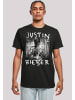 F4NT4STIC T-Shirt Justin Bieber Purpose Album Cover in schwarz