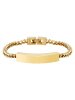 Adeliás Unisex Armband aus Edelstahl 20 cm in gold