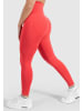 SMILODOX Leggings Amaze Scrunch Pro in Rot