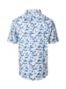 CASAMODA Freizeithemd Kurzarm in Blau