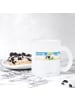 Mr. & Mrs. Panda Glas Ostern Hasenschule ohne Spruch in Transparent